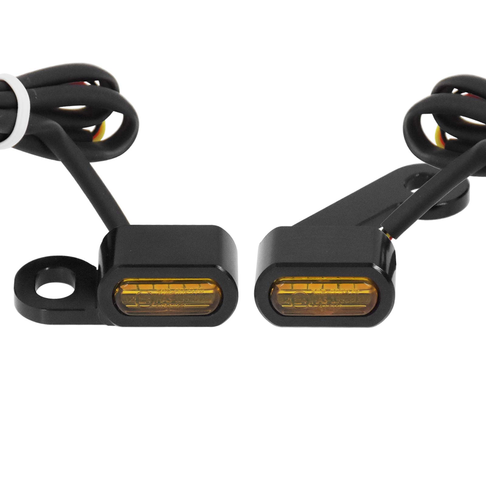 HDBUBALUS LED Turn Signal Indicator Blinker Running Light Fit for Harley Sportster XL883 1200 72 48 2004-2020 1 Pair von HDBUBALUS