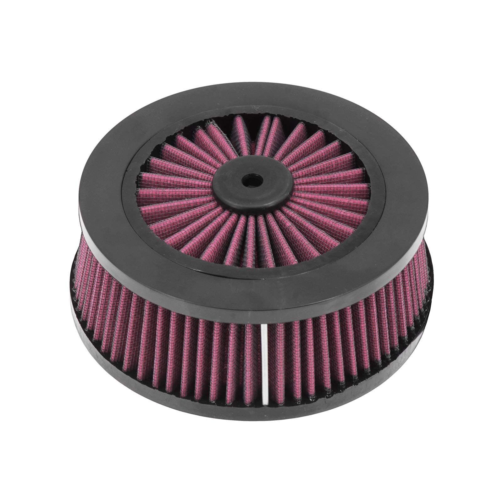 HDBUBALUS Motorcycle Air Filter Inner Element Red Fit for Harley Sportster Dyna Softail Touring 1 Pcs von HDBUBALUS