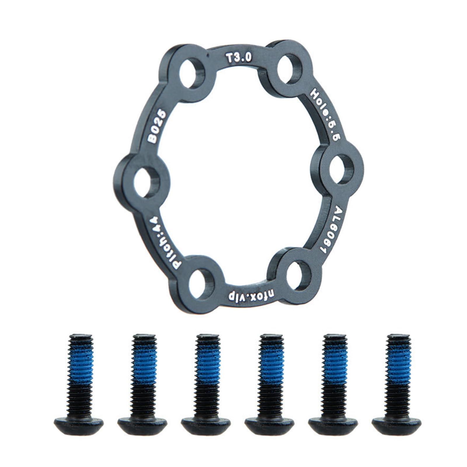 6-Loch Bremsscheibe Aus Aluminiumlegierung Mit 6 Schrauben Bremsscheibe Für Elektroroller Roller Bremsscheiben Rotor Pad Einfach Zu Bedienen von HDOYTXXM