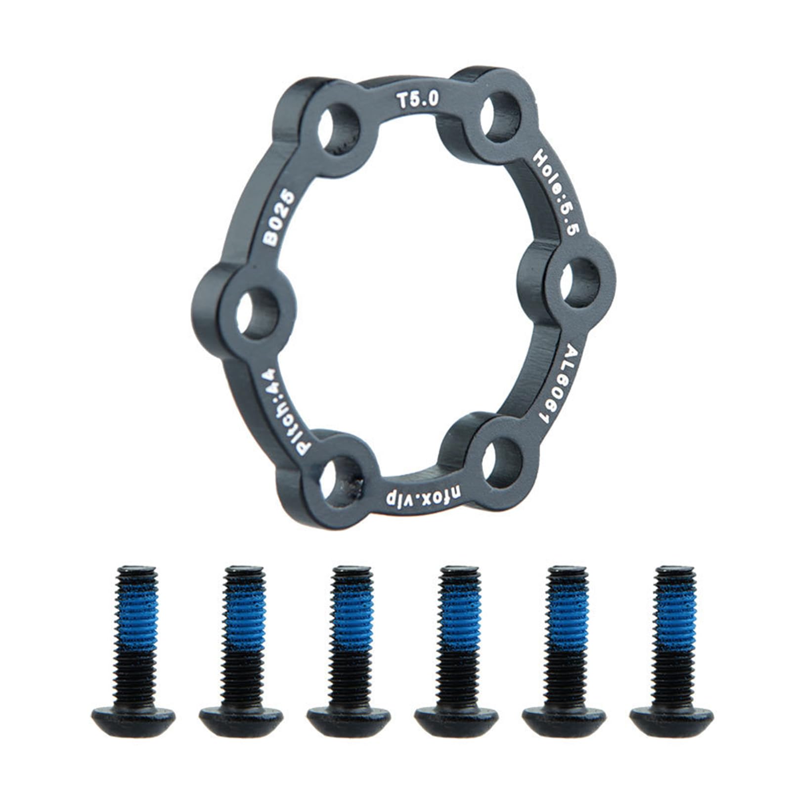 6-Loch Bremsscheibe Aus Aluminiumlegierung Mit 6 Schrauben Bremsscheibe Für Elektroroller Roller Bremsscheiben Rotor Pad Einfach Zu Bedienen von HDOYTXXM