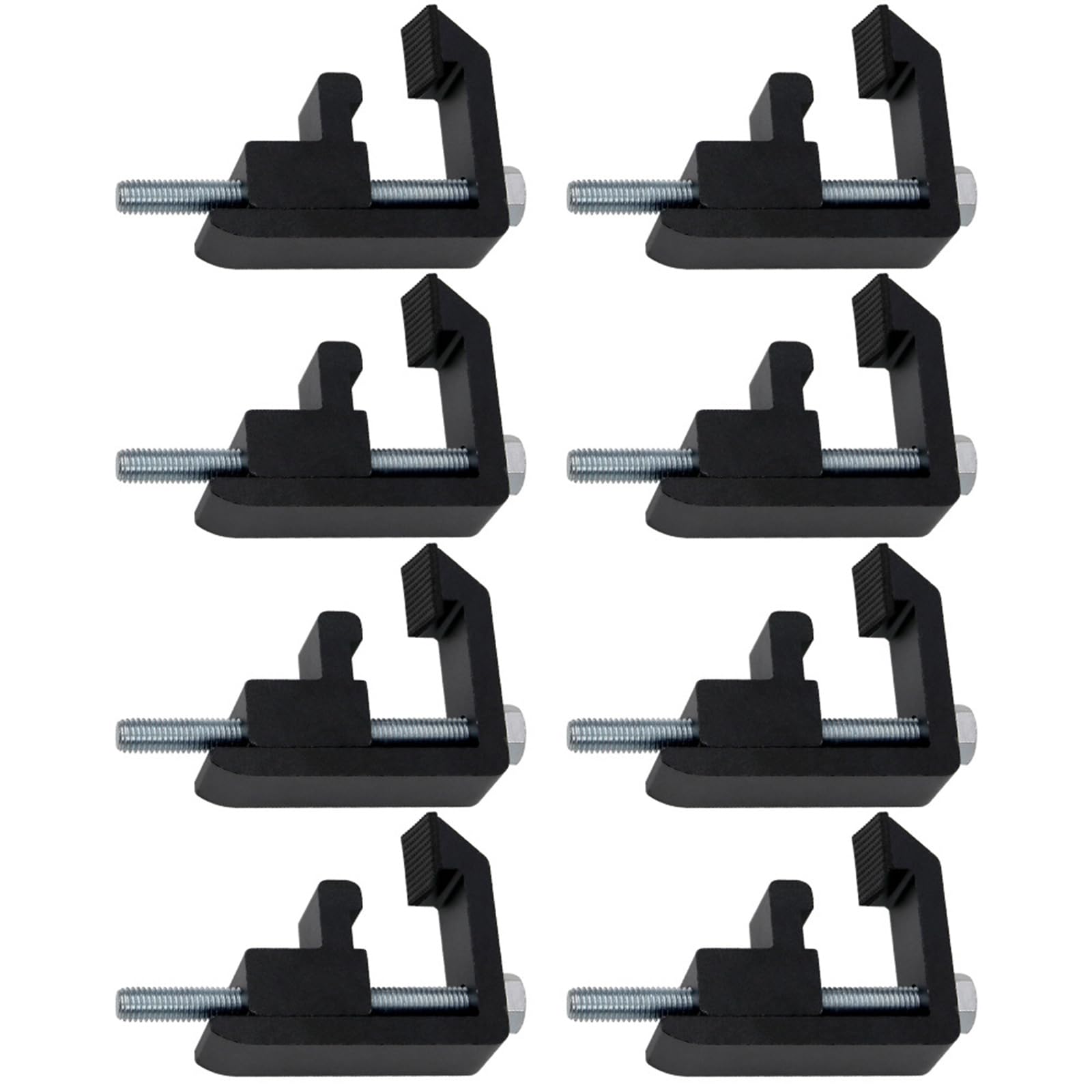 HDOYTXXM 4/6/8 Stück Montageklemme Utility Schienenmontageklemme Für LKW Kappen/Wohnmobile Shell Heavy Duty Metallklemme von HDOYTXXM