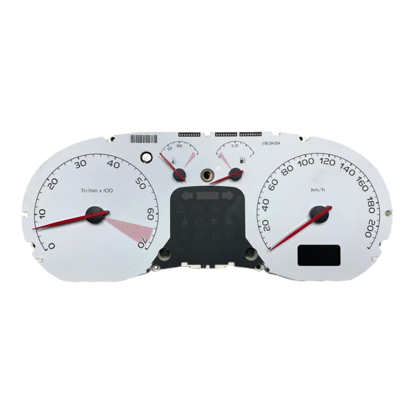 HDOYTXXM Auto Instrument Tachometer 6105H0 9659797780 Für 307 05-08 LCD Tacho Gauge Cluster von HDOYTXXM