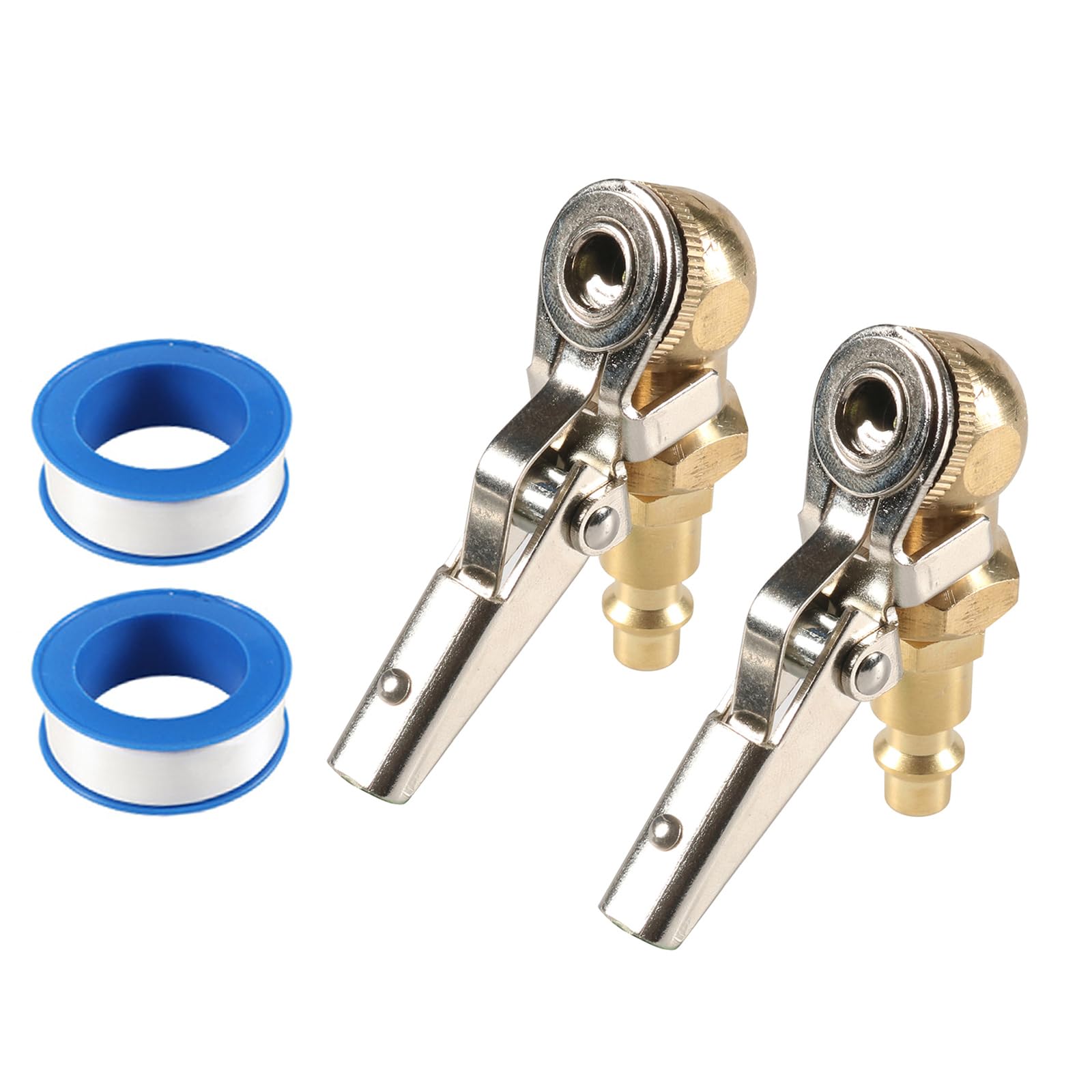 HDOYTXXM Luftfutter Mit Clip Adapter Messing Verriegelungs Reifenfüller Düsen Adapter Nicht Auslaufend 1/4 NPT Reifenfutter von HDOYTXXM