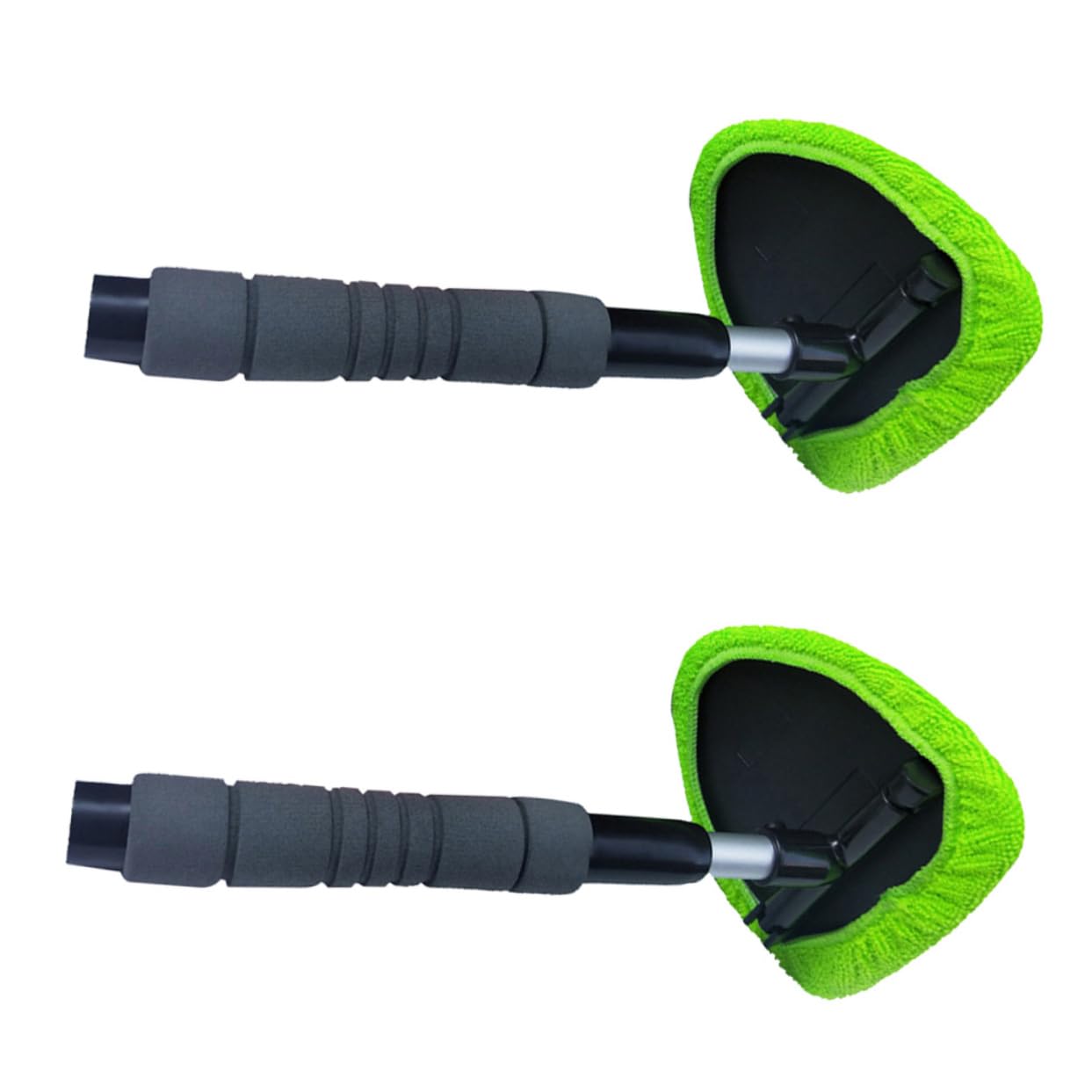 HEALEEP 2 Stück Reinigungsbürste Vakuum Waschanlage sauber Pumpe Conditioner Pole Luft Multipurpose Cleaner windscreen Cleaner Scheibenwischer Auto scheibenreiniger superfeine Faser Green von HEALEEP