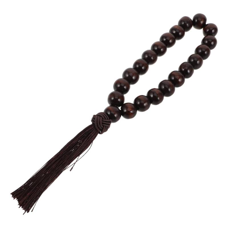 HEALEEP Holz Buddhistische Gebetsperlen Armband Für Männer Natürliche Holz Mala Perlen Große Größe Auto Innendekoration Meditation von HEALEEP