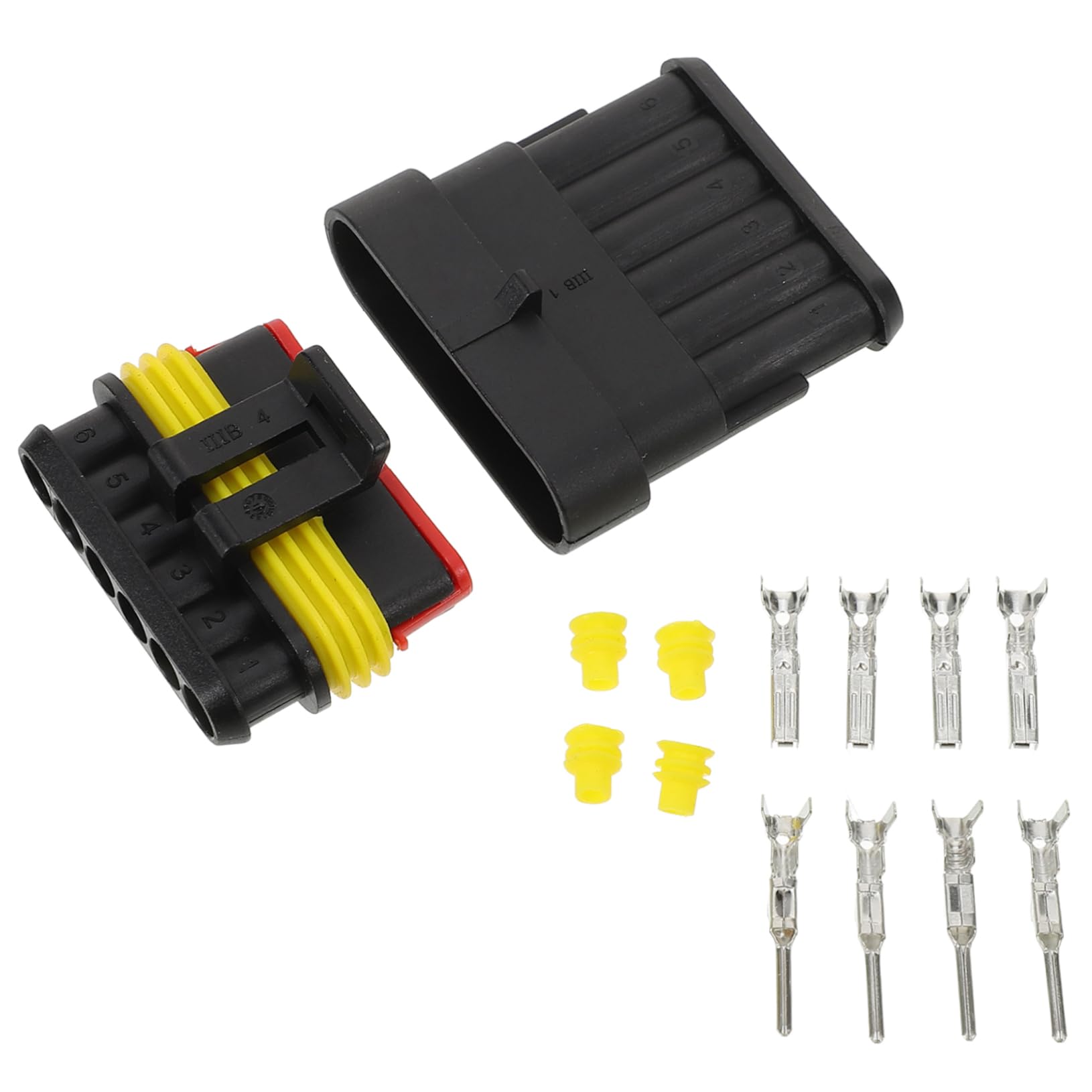 HEALLILY 1 Satz Wasserdichter Stecker Drahtverbinder Kabelverbindersatz Netzwerkanschluss Crimpverbinder Fischdraht Verdrahtung Outdoor Smart Abzieher Kabel Halter Kabelklemme Bausatz Nylon von HEALLILY