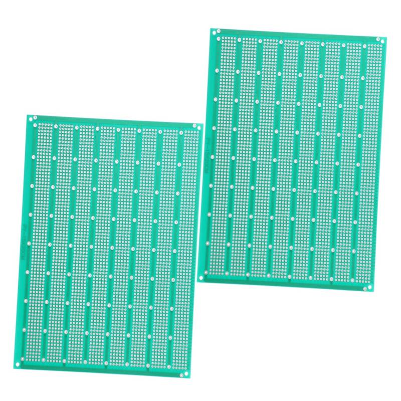 HEALLILY 2st Leiterplatte Hartes Türstecker Universeller Meißel Universelle Platine Zeichler -türstecker Versorgungsplatine Modifizierter Adapter Fensterbank-pflanzgefäße Kupfer Green von HEALLILY