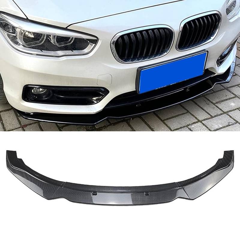 Auto Frontlippe Spoiler, Für BMW 1 Series F20 F21 116i 118i 120i 2015-2019 Frontstoßstange Lip Front Stoßstange Lip Splitter Diffusor Frontspoiler Schutz von HEANANZZRS