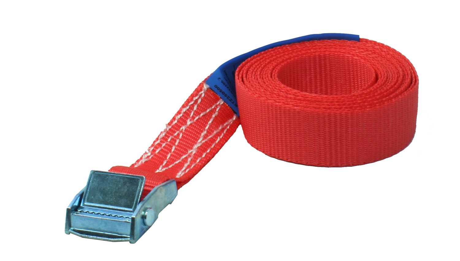 HEDEF HALAT 2m x 25mm Rot CARGO_STRAP Zurrgurt LADUNGSGURT mit Klemmschloss Schnellspanner von HEDEF HALAT