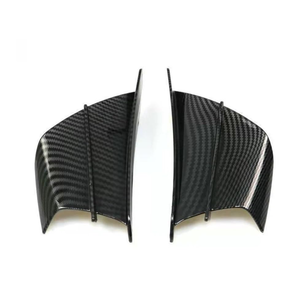 Deflektor Seitenspoiler 2Pcs Universal Motorrad Winglet Aerodynamische Spoiler Flügel Mit Motorrad Motorrad Seite Wind Winglet Spoiler von HEEGIN