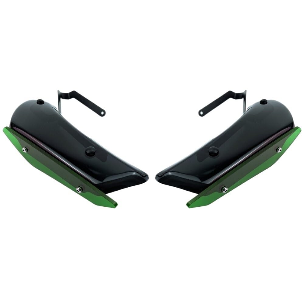 Deflektor Seitenspoiler Motorrad Abtrieb Sport Seite Spoiler Aerodynamische Flügel Deflektor Verkleidung Schutz Für Kaw&asaki Für Ninja 650 Für Ninja 650 2020-2023 von HEEGIN