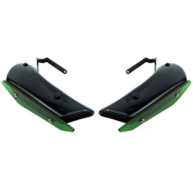 Deflektor Seitenspoiler Motorrad Abtrieb Sport Seite Spoiler Aerodynamische Flügel Deflektor Verkleidung Schutz Für Kaw&asaki Für Ninja 650 Für Ninja 650 2020-2023 von HEEGIN