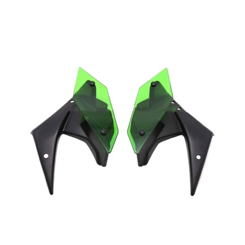 Deflektor Seitenspoiler Motorradteile Seitlicher Abtrieb Nackt Spoiler Winglet Fester Flügel Winglet Verkleidungsflügel Für Kaw&asaki Z 900 2021 2022 von HEEGIN