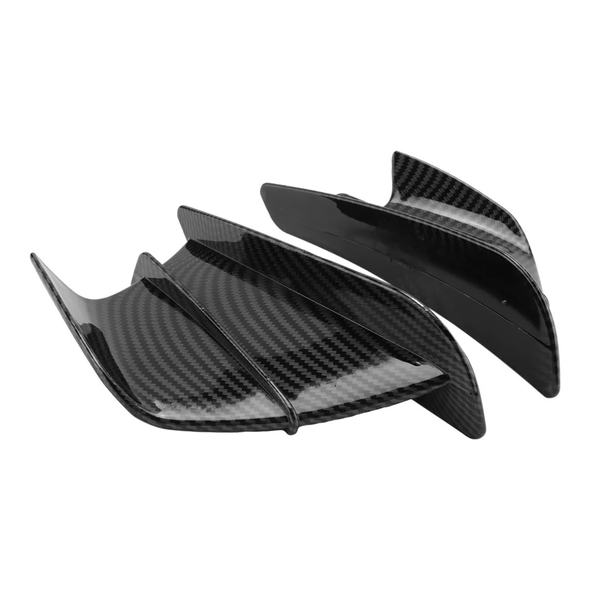 Deflektor Seitenspoiler Motorradverkleidungs-Seitenwinglet, Aerodynamischer Flügelabweiser-Spoiler Für Du&Cati Für Panigale V2 V4 899 959 1198 1199 1299 (A) von HEEGIN