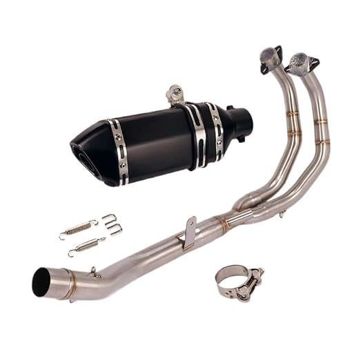 Motorrad Auspuffrohr Für CBR500 CB500X CB500F 2013-2022 Auspuff Motorrad Header Rohr Verbinden Link Rohr 51mm Schalldämpfer von HEEGIN