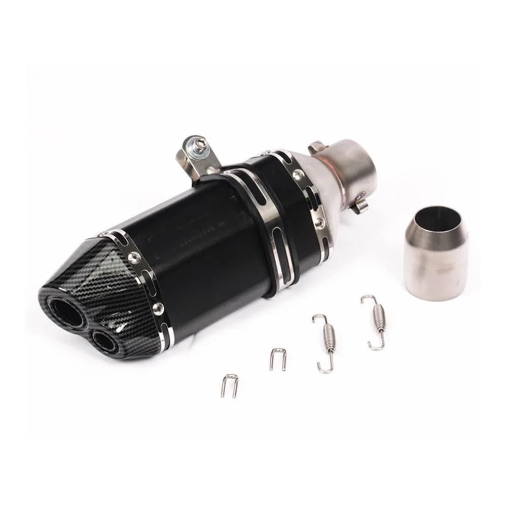 Motorrad Auspuffrohr Hitzeschild Für 51mm Zubehör Motorrad Auspuffrohr Modifiziert Schalldämpfer Rohr Echappement Moto Db Killer Für XJ6 MT07 09 03 von HEEGIN