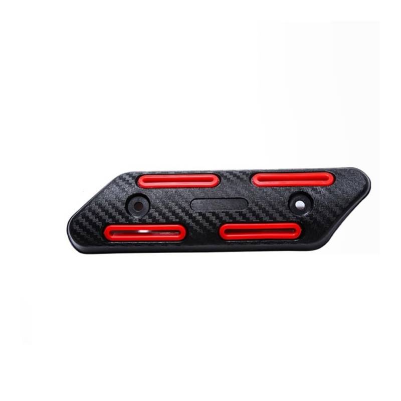 Motorrad Auspuffrohr Hitzeschild Universal Motorrad Auspuffrohr Hitzeschild Abdeckung Schalldämpfer Protector Schutz Moto Zubehör Fit Für Ha&rley Für von HEEGIN