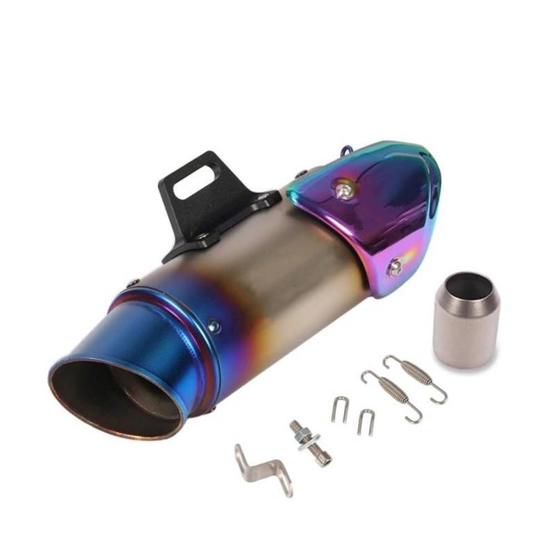 Motorrad Auspuffrohr Hitzeschild for 51mm/60mm Motorcycle Exhaust Modified Muffler Pipe Slip On for for Msx Bws Pcx 125 GSR 600 502C Cbr1000 Zx6r R6 Zx6r von HEEGIN