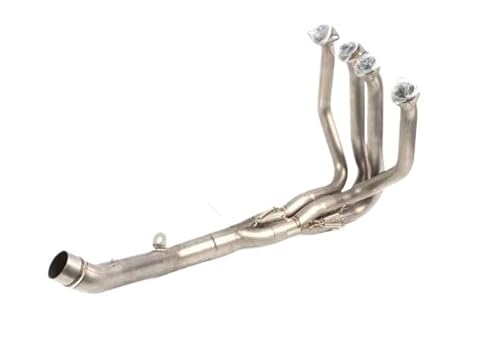 Motorrad Auspuffrohr Motorrad Auspuff Ellenbogen Rohr Slip-on Front Link Rohr Für Ka&wasaki Z800 Motorrad Schalldämpfer Auspuffrohr Schalldämpfer von HEEGIN