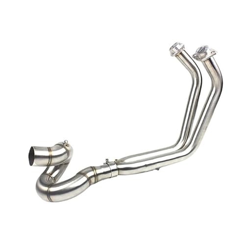 Motorrad Auspuffrohr Motorrad Auspuff Schalldämpfer Rohr Schalldämpfer Header Rohr 51mm Für Ka&wasaki Z650 Für Ninja 650 Z650 Für Ninja 650 von HEEGIN