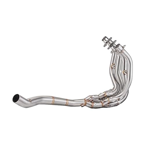 Motorrad Auspuffrohr Motorrad-Auspuff-Schalldämpferrohr Für ZX25RR ZX25R Slip On Front Tube Link Pipe Connect 51MM Auspuff Motorrad-Auspuff von HEEGIN