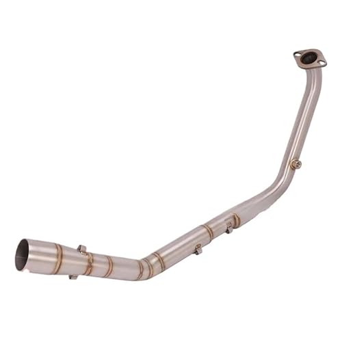 Motorrad Auspuffrohr Motorradauspuff Escape Schalldämpfer Moto Tube Front Middle Link Rohr Für Yam&aha MT15 YZF R15 V3 MT125 2020–2021 Jahre von HEEGIN