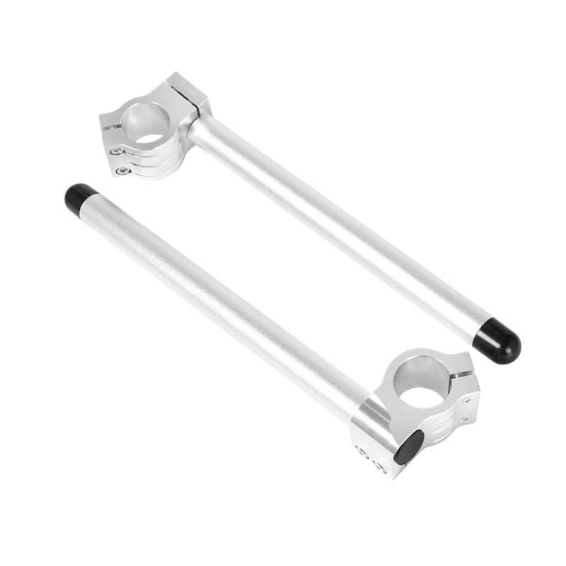 Motorrad-Lenkererhöhung Motorrad Universal Lenker Riser Rised Einstellbare Lenker Clip-Ons Gabel Griff Bars Clip Ons Motorrad Zubehör von HEEGIN