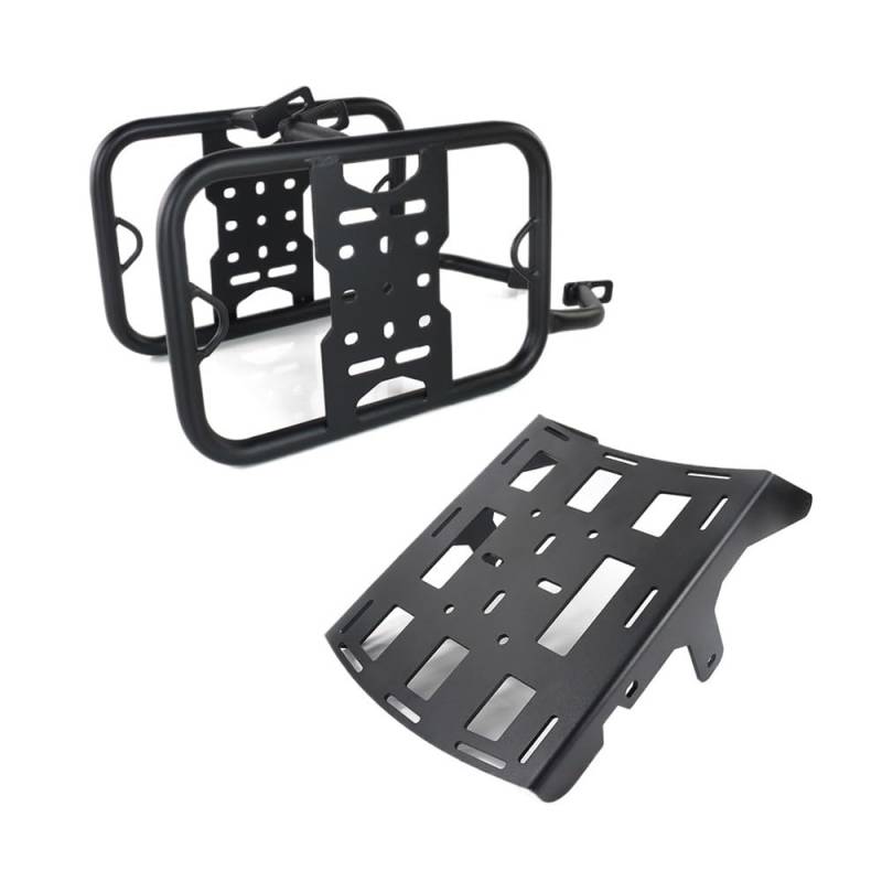 Motorräder Gepäckträger hinten Motorrad Seite Träger Packtaschen Rack Top Fall Halterung Für SU&ZUKI DR650 DR 650 1996-2024 Motorrad Hinten Gepäck Rack von HEEGIN