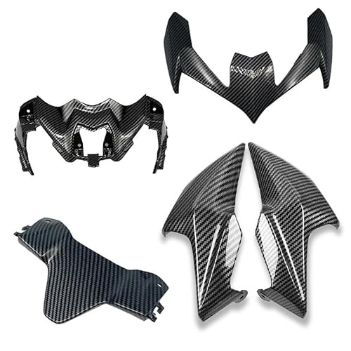 Seitenverkleidung Motorrad verkleidung Fit Für Ka&wasaki Z 900 2020-2022 2023 Z900 2024 Z-900 Motorrad Front Scheinwerfer Seite Abdeckung Panel Verkleidung Gugel Zubehör von HEEGIN