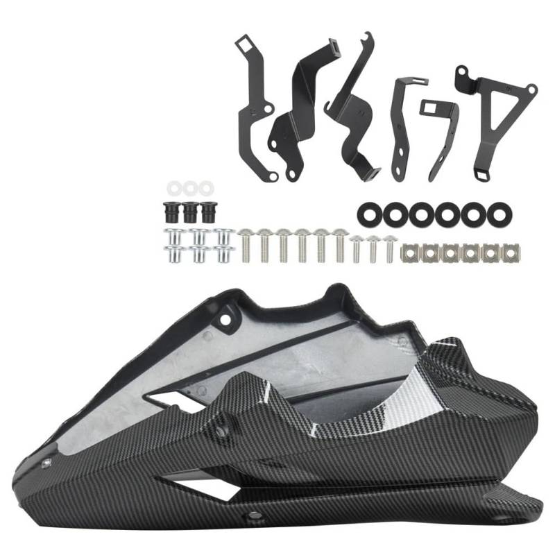 Seitenverkleidung Motorrad verkleidung Für Ka&wasaki Z900 2017-2024 2023 Bauch Pan Motor Spoiler Untere Verkleidung Gugel Abdeckung Körper Rahmen Seite Panel Motorrad Zubehör von HEEGIN