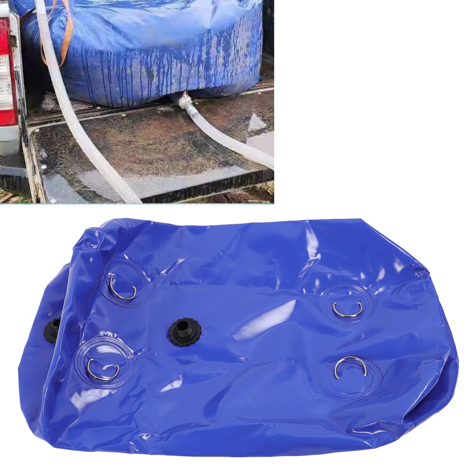 HEEPDD 110 L Tragbare Wasserspeicher-Blasenbehälter mit Großem Fassungsvermögen, Faltbare Wasserblase, Camping, Garten, Dürre, Landwirtschaftliche Bewässerung, Outdoor, Wohnmobil, von HEEPDD