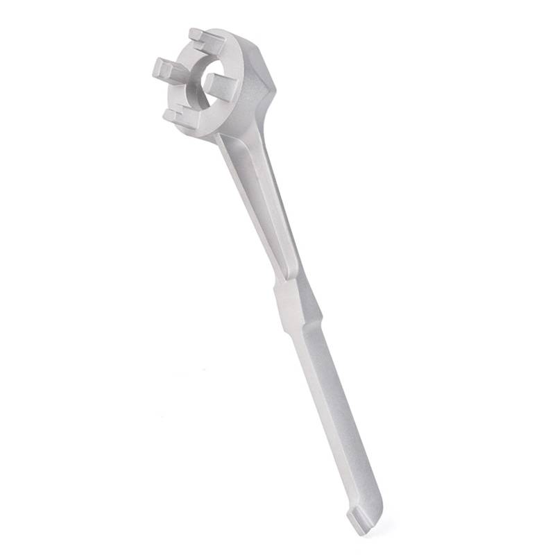 HEEZOU Aluminium Trommelschlüssel Drum Stecker Stöpsel Schraubenschlüssel Für Öffnen 10 15 20 30 50 55 Gallonen Trommel Passt 2 Zoll Und 3/4 Zoll Stempelkappen von HEEZOU