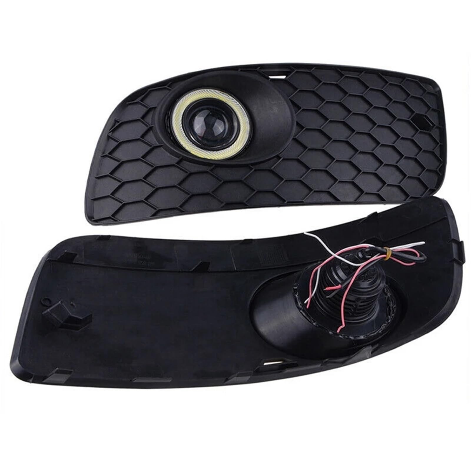 HEHOJUVN [Replacement] Nebelscheinwerfer Montage Frontstoßstangengrill Untere Angel Eyes for Golf 5 for Jetta MK5/für GLI 2004-2009 Autozubehör von HEHOJUVN