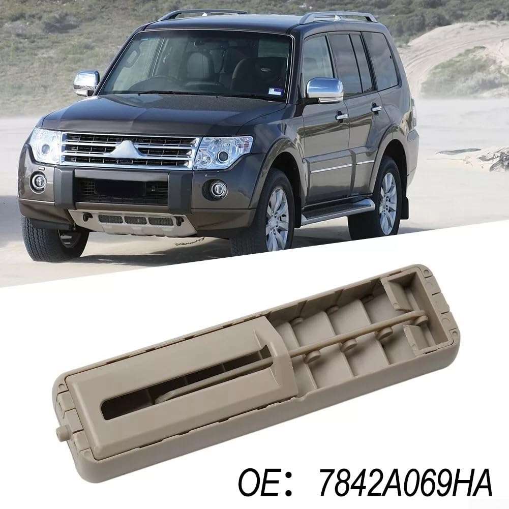 Entlüftungsauslass Ersatz für Mitsubishi Pajero V93 V97 A/C Kühlergrill mit Teilenummer 7842A069HA von HEIBTENY