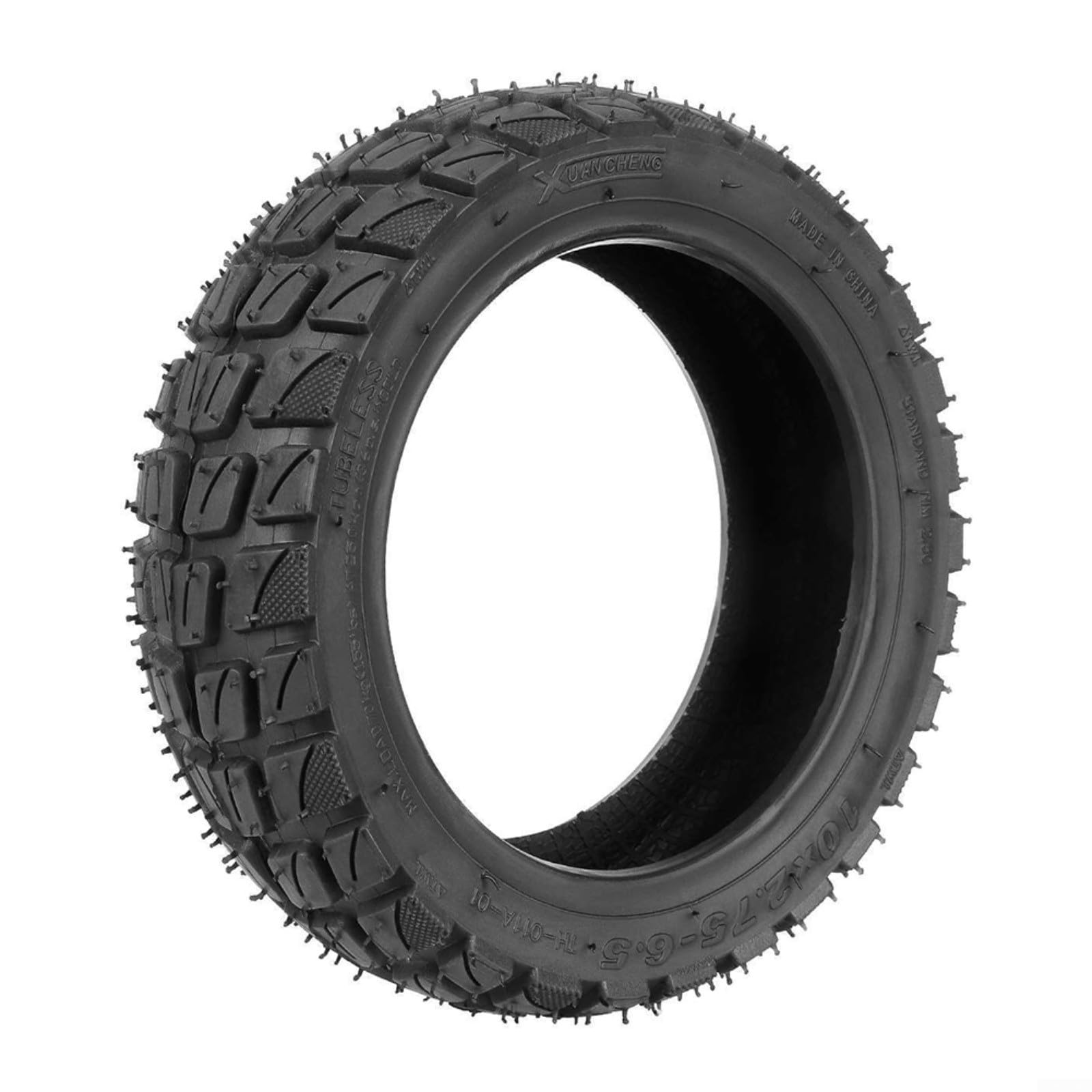 HEIBTENY 10 X 2,75–6,5 Offroad Tubeless Reifen, Ersatz Reifen Für Speedway 5, Für Dualtron 3 Scooter Elektroroller Zubehör Verschleißfester Rutschfeste Reifen von HEIBTENY