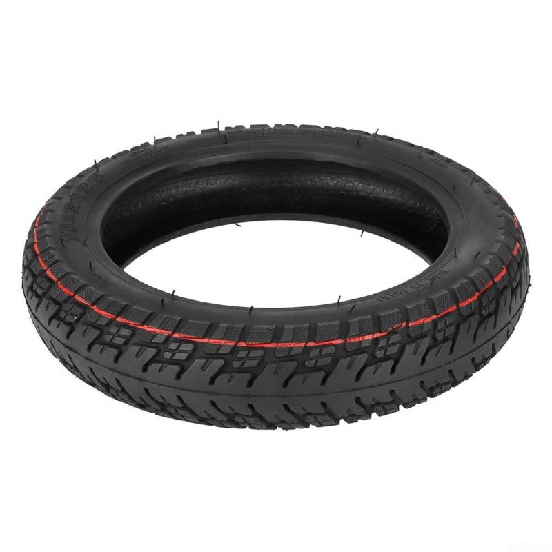 HEIBTENY 10 Zoll 10X2,125 Tubeless Reifen Ersatz Reifen FürSegwayF20/F25/F30/F40 Scooter Elektroroller Zubehör Rutschfeste Dicke Reifen Ersatzräder(Tire) von HEIBTENY