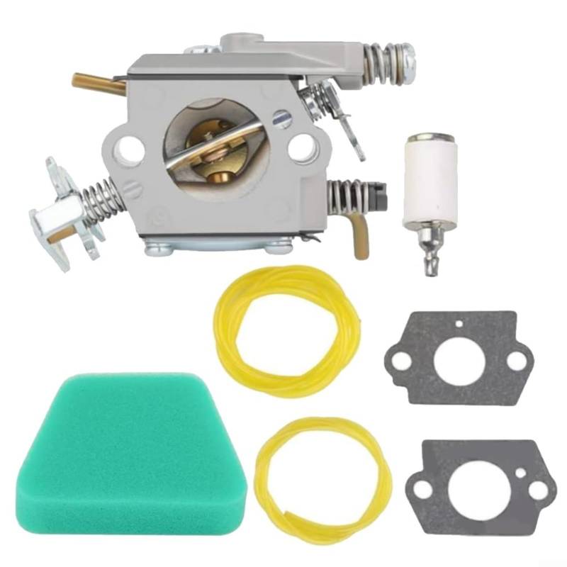 HEIBTENY Kettensägen Vergaser Kit für 1900 2150 2375 Ersatz C1Q-W8 C1U-W8 530069703 Zubehör Kompatibel mit Verschiedenen Modellen von HEIBTENY