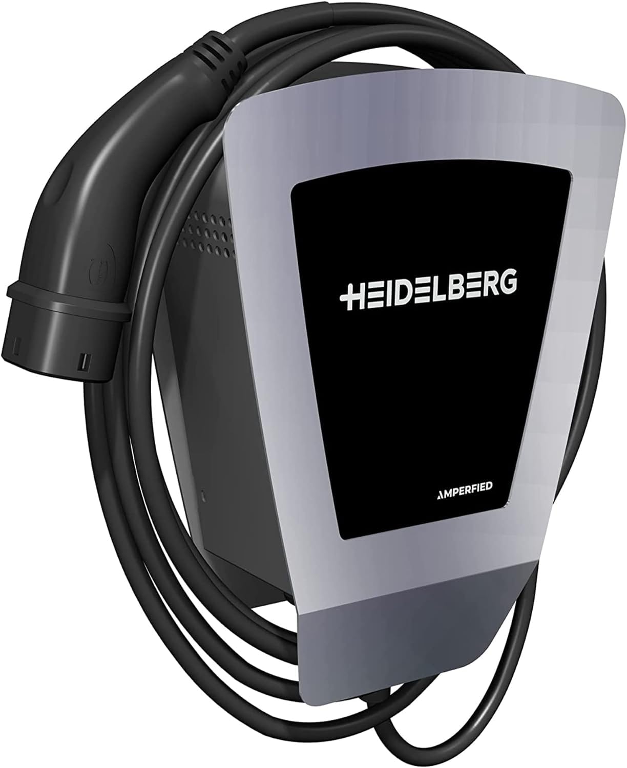 HEIDELBERG Wallbox 11 kW mit Typ 2 Ladekabel. Optional 5 Jahre Garantie. Ladestation Home Eco für E-Autos. 7,5 m Ladekabel. Wallbox Made in Germany von HEIDELBERG