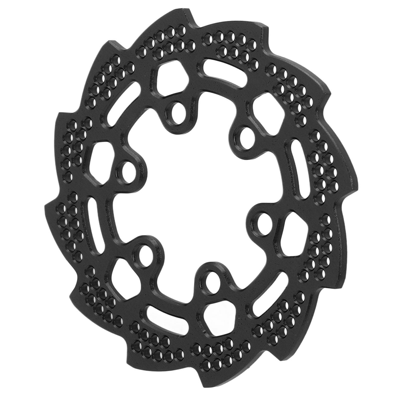 RC Aluminiumlegierung Hintere Bremsscheibe für LOSI 1:4 Promoto MX Motorrad Dirtbike Upgrade Teile (Schwarz) von HELEVIA
