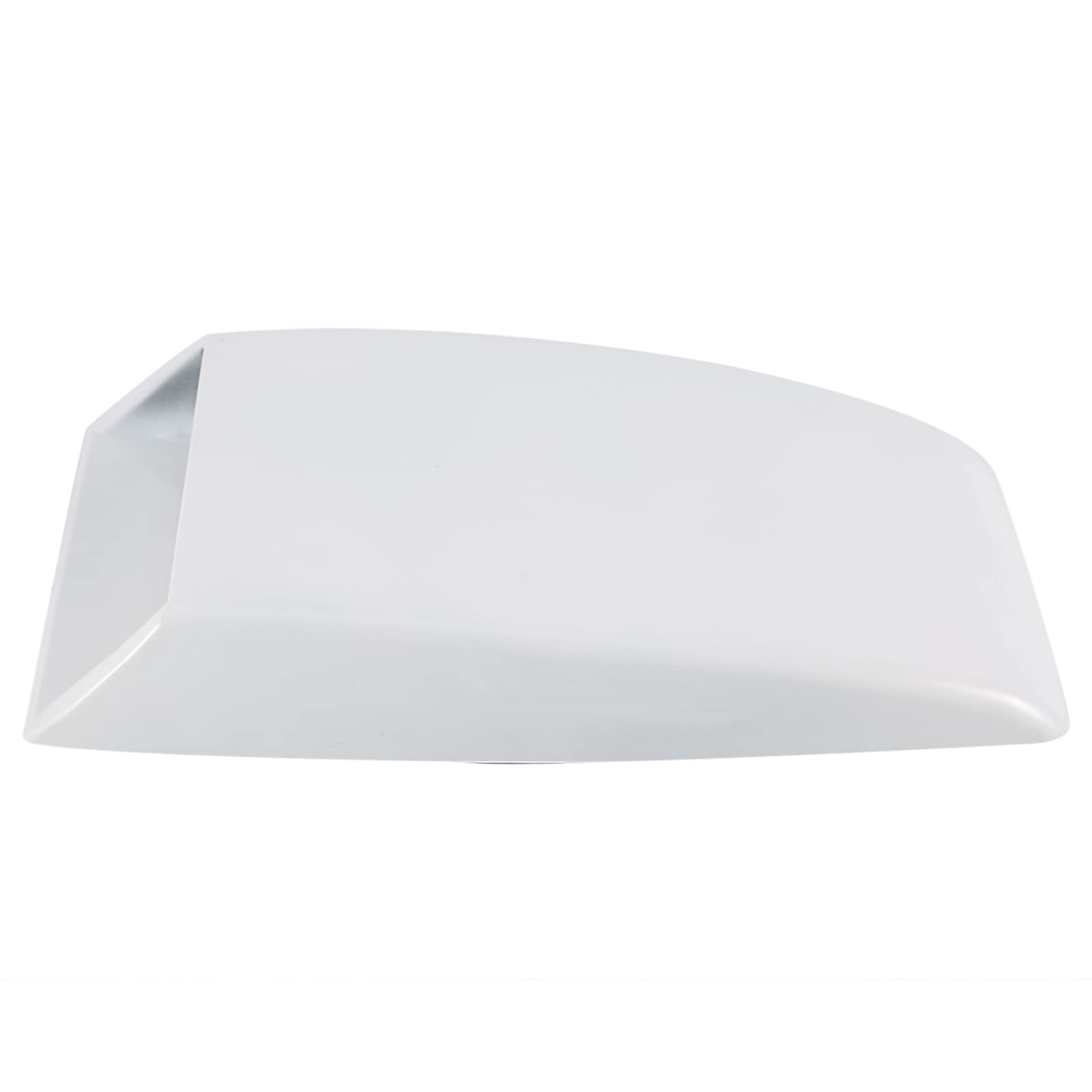 Universal Car Decorative Air Flow Intake Scoop Bonnet Vent Sticker Cover Hood (Weiß) von HELEVIA
