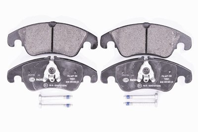 Hella Bremsbelagsatz, Scheibenbremse [Hersteller-Nr. 8DB355023-221] für Audi von HELLA