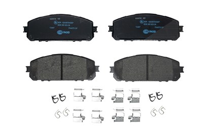 Hella Bremsbelagsatz, Scheibenbremse [Hersteller-Nr. 8DB355023-391] für Jeep von HELLA