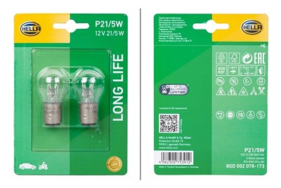 Hella Glühlampe, Positions-/Begrenzungsleuchte [Hersteller-Nr. 8GD002078-173] für Abarth, Alfa Romeo, Audi, Austin, BMW, Chevrolet, Chrysler, Citroën, von HELLA