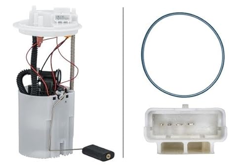 HELLA 8TF 358 146-901 Kraftstoff-Fördereinheit - elektrisch - 4-polig - mit Dichtung/mit Tankgeber von HELLA