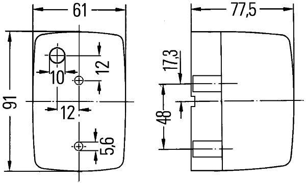 HELLA Zusatzblinkleuchte MERCEDES-BENZ 2BM 002 652-051 A0008206121,15187115,7742403 0874808,E132785,0008206121 von HELLA