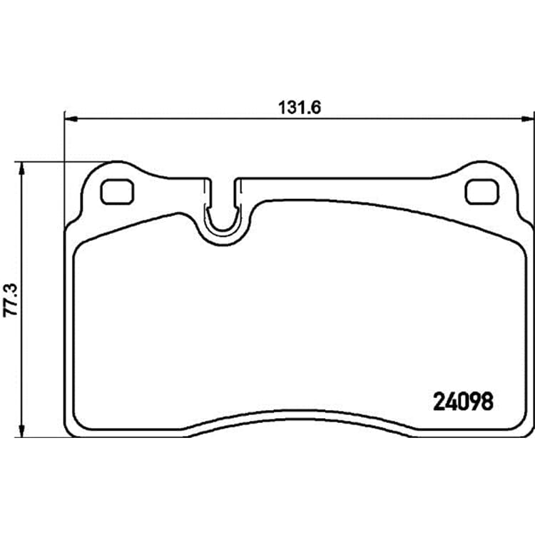 Hella Bremsbel?ge hinten Aston Martin Audi Seat von HELLA