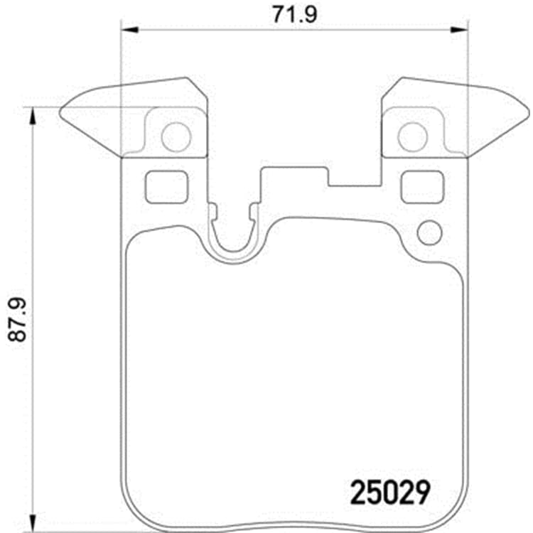 Hella Bremsbel?ge hinten BMW 2er 3er 4er von HELLA