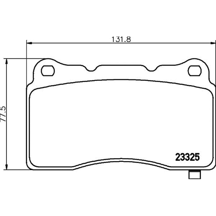 Hella Bremsbel?ge hinten Cadillac Ford Honda TESLA von HELLA