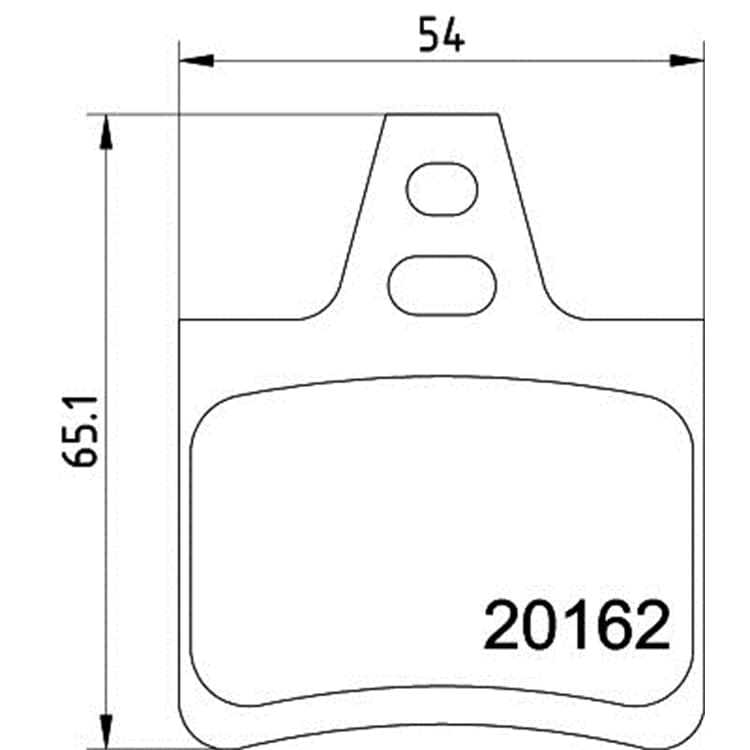 Hella Bremsbel?ge hinten Citroen Xantia Xm von HELLA