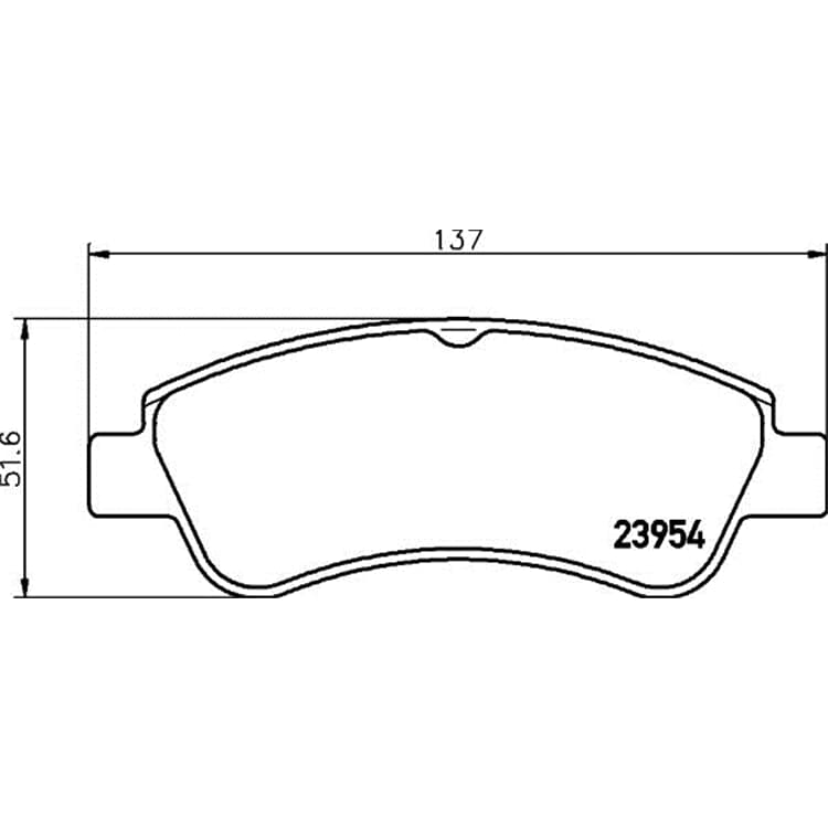 Hella Bremsbel?ge vorne Citroen DS Opel Peugeot von HELLA